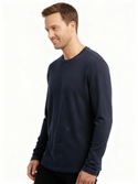 Robert Barakett Rosario Long Sleeve Tee | Navy