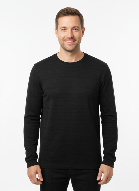 Robert Barakett Long Sleeve Tee Pablo | Black