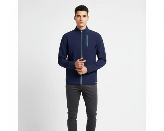 Psycho Bunny Men's Boulder Unlined Jacket | Evening Blue