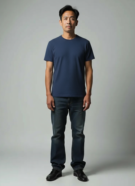 John Varvatos Brasse Tee | Navy