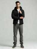 Psycho Bunny Men's Puffer Jacket Humphrey | Black