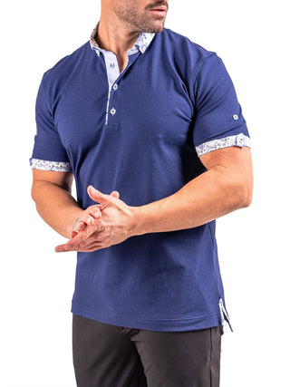 Maceoo Polo Shirt | Cobalt Blue