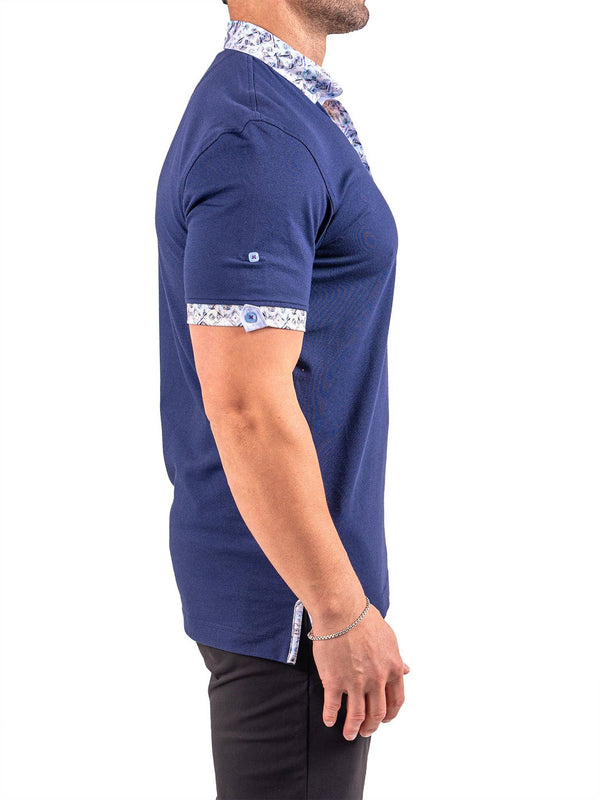 Maceoo Polo Shirt | Cobalt Blue