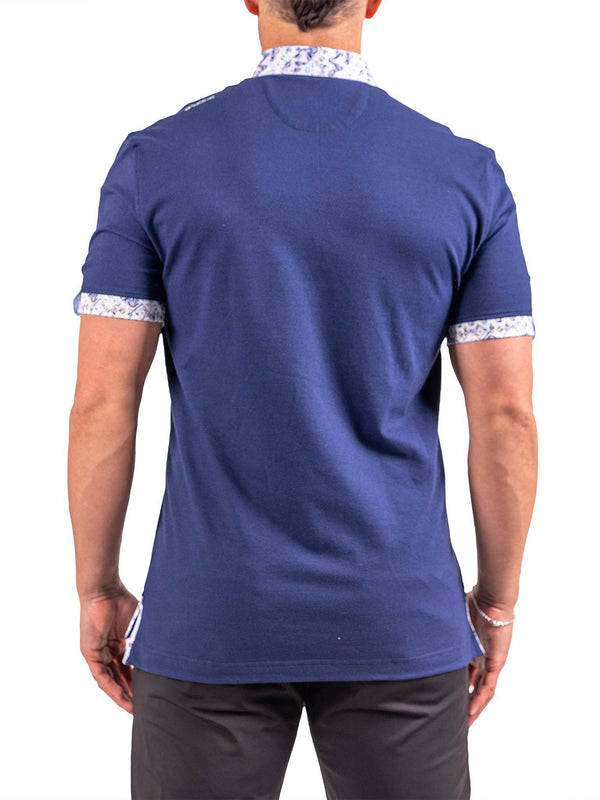 Maceoo Polo Shirt | Cobalt Blue