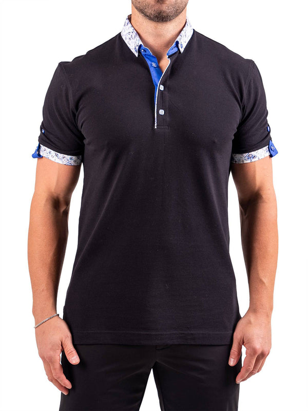 Maceoo Polo Shirt | Black