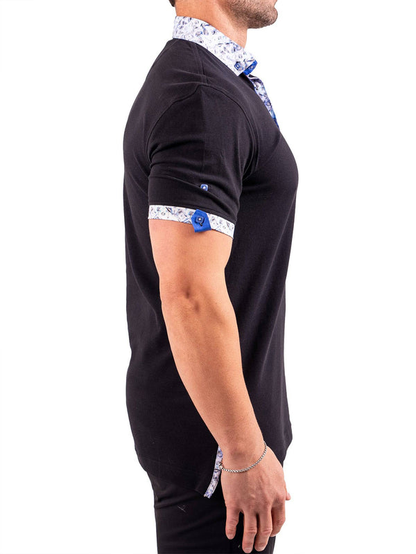 Maceoo Polo Shirt | Black