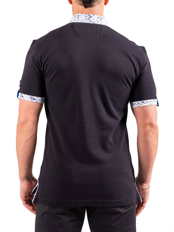 Maceoo Polo Shirt | Black