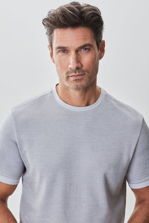Robert Barakett March Tee | Light Grey - Caswell's Fine Menswear