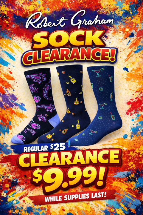 Robert graham socks sale splendor