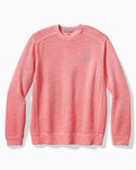 Tommy Bahama Tobago Bay Crewneck Sweatshirt, Strawberry - Caswell's Fine Menswear