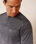 Tommy Bahama Ombre Tropic Crew Neck T-Shirt | Jet Black - Caswell's Fine Menswear
