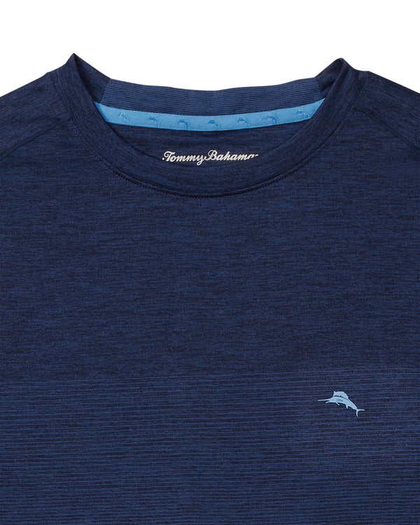 Tommy Bahama Ombre Tropic Crew Neck T-Shirt | Ocean Deep - Caswell's Fine Menswear