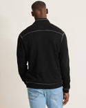 Tommy Bahama Tobago Bay Full-Zip Sweatshirt | Black - Caswell's Fine Menswear