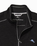Tommy Bahama Tobago Bay Full-Zip Sweatshirt | Black - Caswell's Fine Menswear