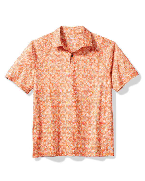 Tommy Bahama  Hibiscus Tiles IslandZone® Polo | Daytona Beach - Caswell's Fine Menswear