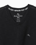 Tommy Bahama Bali Beach V-Neck T-Shirt | Black - Caswell's Fine Menswear