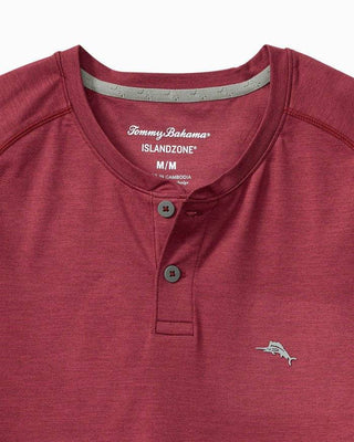 Tommy Bahama Sandrunner IslandZone® Henley | Rhodenron - Caswell's Fine Menswear