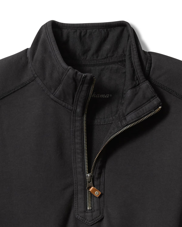 Tommy Bahama  Ben & Terry Half-Zip Sweatshirt | Coal