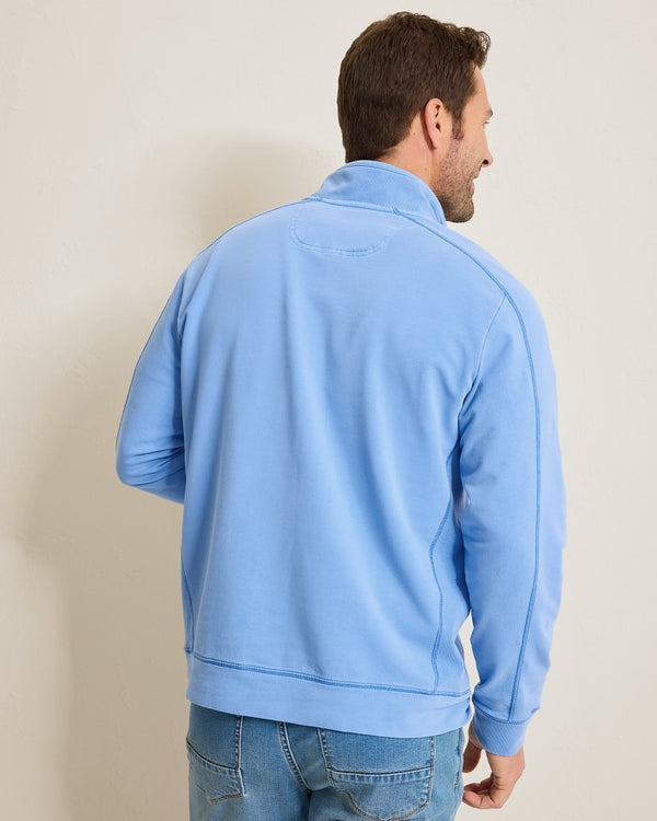 Tommy Bahama Ben & Terry Half-Zip Sweatshirt | Blue Vault