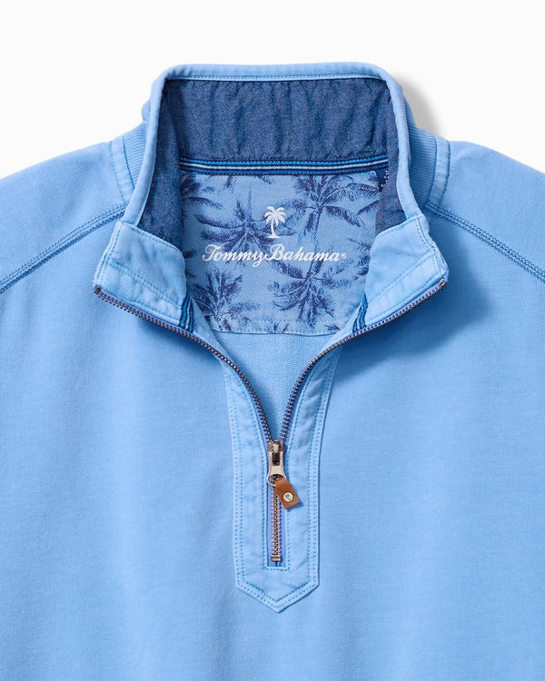 Tommy Bahama Ben & Terry Half-Zip Sweatshirt | Blue Vault