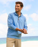 Tommy Bahama Ben & Terry Half-Zip Sweatshirt | Blue Vault