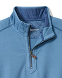 Tommy Bahama Ben & Terry Half-Zip Sweatshirt | Sapphire