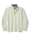 Tommy Bahama Ben & Terry Half-Zip Sweatshirt | Pistachio