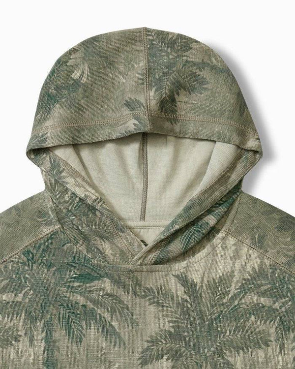 Tommy Bahama Tobago Bay Jungle King Hoodie | Light Fennel - Caswell's Fine Menswear