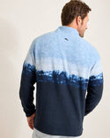 Tommy Bahama Azul Tides Ombré Half-Zip Sweatshirt | Blues - Caswell's Fine Menswear