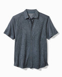 Tommy Bahama Palm Coast Cascade Vines IslandZone® Knit Shirt | Dark Twlight Blue - Caswell's Fine Menswear