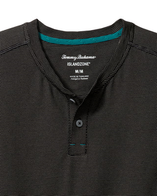 Tommy Bahama Weekend Player Henley - Noir