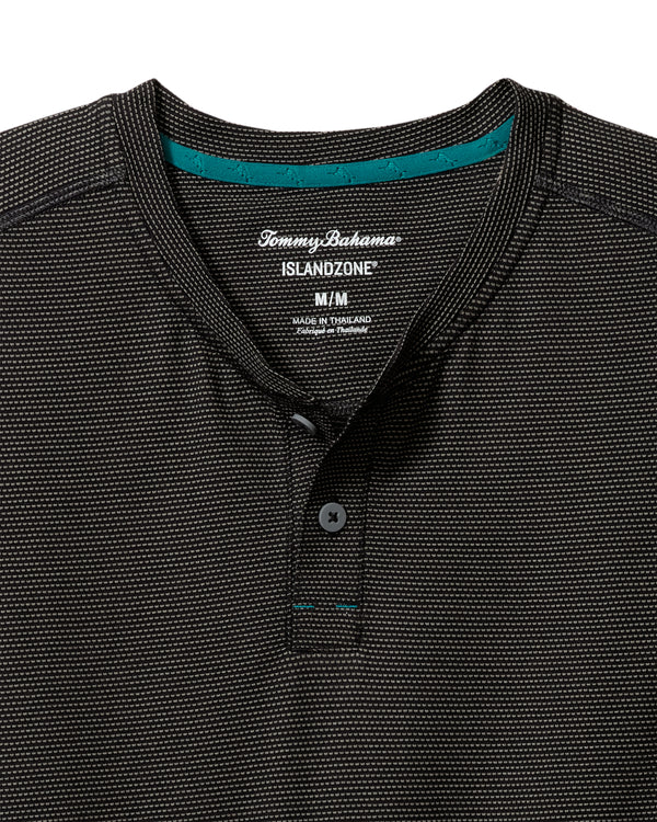 Tommy Bahama Weekend Player Henley | Black