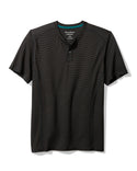Tommy Bahama Weekend Player Henley | Black