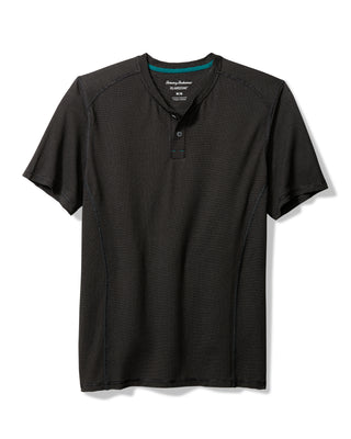 Tommy Bahama Weekend Player Henley | Black