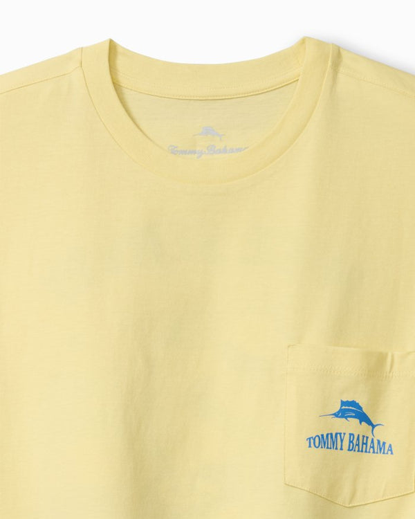 Tommy Bahama Nice Serve Graphic Pocket T-Shirt | Light
