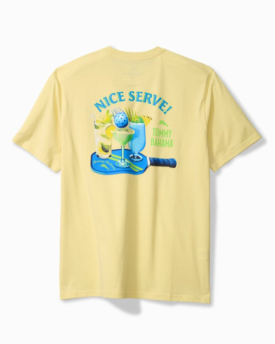 Tommy Bahama Nice Serve Graphic Pocket T-Shirt | Light