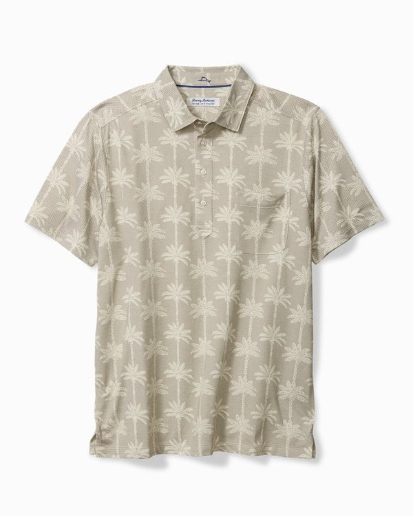 Tommy Bahama  San Lucio Palm Lane Stretch Knit Polo | Chinchilla