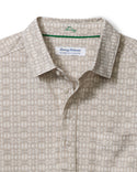 Tommy Bahama San Lucio Shibori Splash Stretch Polo | Pont Taupe