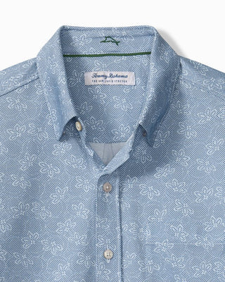 Tommy Bahama  San Lucio Lotus Stretch Knit Shirt | Stellar Sapphire