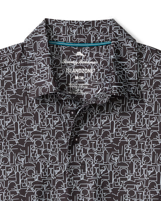 Tommy Bahama Party Mixer Polo | Black