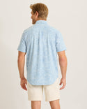 Tommy Bahama San Lucio Tides Flora Shirt | Slivery Blue