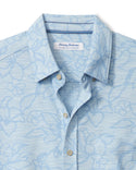 Tommy Bahama San Lucio Tides Flora Shirt | Slivery Blue