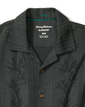 Tommy Bahama Palm Fresco Beach Border IslandZone® Camp Shirt | Coal