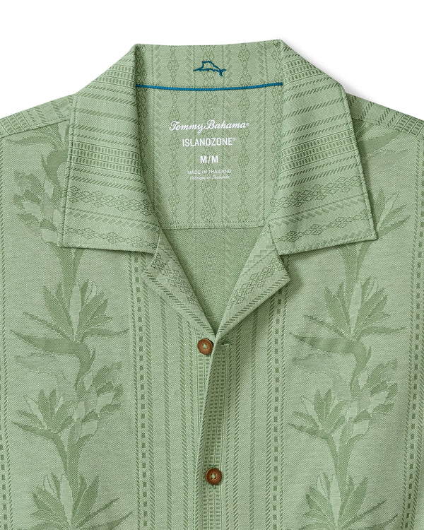 Tommy Bahama Palm Fresco Beach Border IslandZone® Camp Shirt | Elm