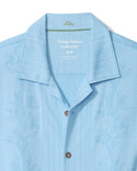Tommy Bahama Palm Fresco Beach Border IslandZone® Chemise de camping | Dusk Blue