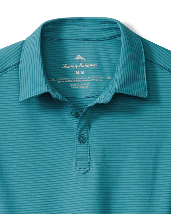 Tommy Bahama Costa Wave IslandZone® Polo | Hudson Blue