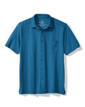 Tommy Bahama Costa Wave IslandZone® Chemise de camping | Deep Azure