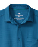 Tommy Bahama Costa Wave IslandZone® Chemise de camping | Deep Azure
