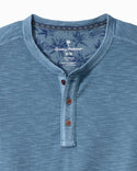 Tommy Bahama Port Oasis Long-Sleeve Henley | Vintage Blue