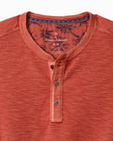 Tommy Bahama Port Oasis Long-Sleeve Henley | Cinnamon